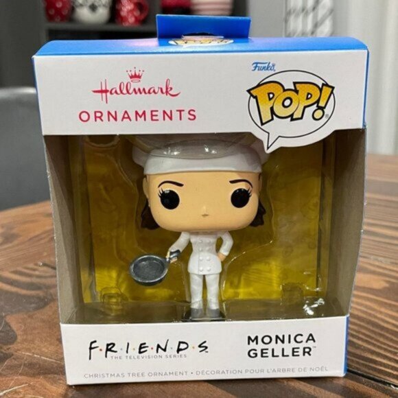 5/$20 NEW Hallmark Funko POP! FRIENDS Monica Christmas Ornament - Picture 2 of 8